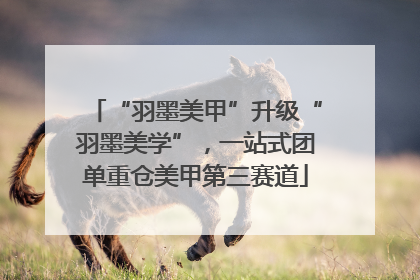 “羽墨美甲”升级“羽墨美学”，一站式团单重仓美甲第三赛道