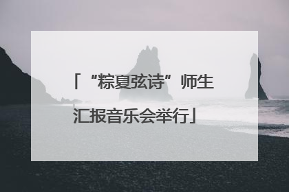 “粽夏弦诗”师生汇报音乐会举行