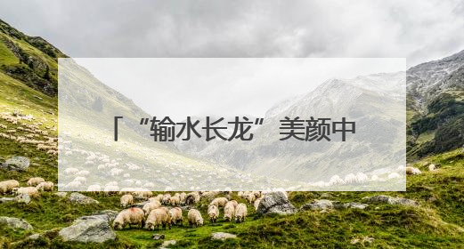 “输水长龙”美颜中 蓝天白云来合影