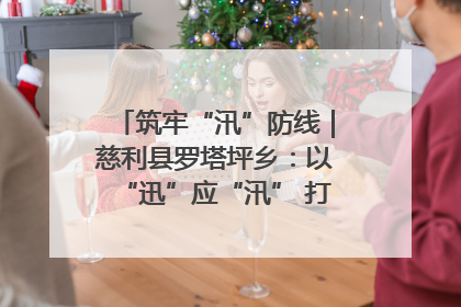 筑牢“汛”防线｜慈利县罗塔坪乡：以“迅”应“汛” 打赢暴雨防御战