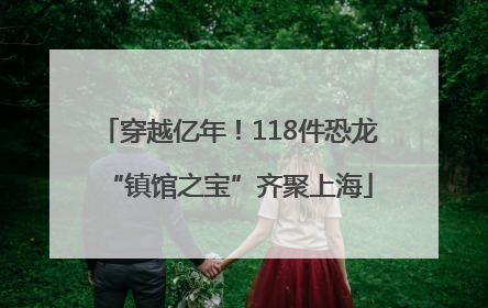 穿越亿年！118件恐龙“镇馆之宝”齐聚上海