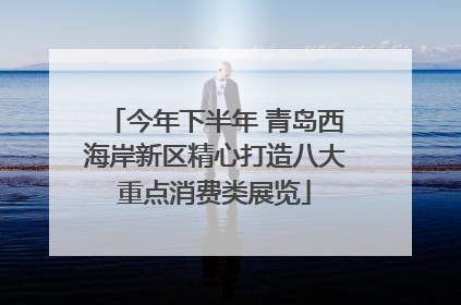 今年下半年 青岛西海岸新区精心打造八大重点消费类展览