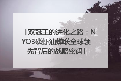 双冠王的进化之路：NYO3磷虾油蝉联全球领先背后的战略密码