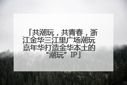 共潮玩，共青春，浙江金华三江里广场潮玩嘉年华打造金华本土的“潮玩”IP