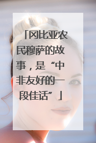 冈比亚农民穆萨的故事，是“中非友好的一段佳话”