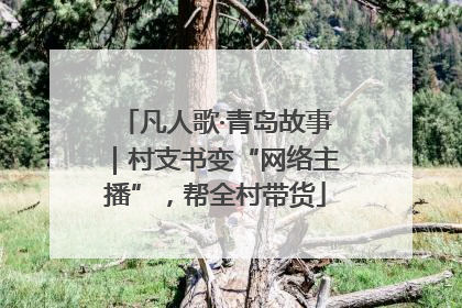 凡人歌·青岛故事｜村支书变“网络主播”，帮全村带货