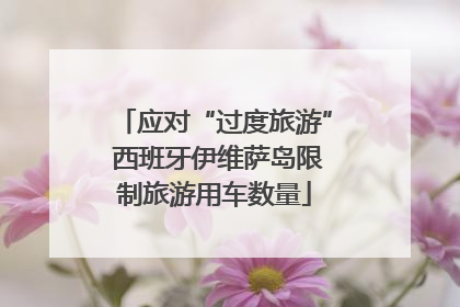 应对“过度旅游” 西班牙伊维萨岛限制旅游用车数量