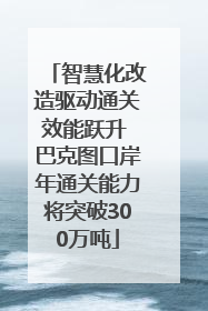 智慧化改造驱动通关效能跃升 巴克图口岸年通关能力将突破300万吨
