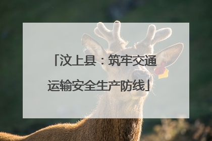 汶上县：筑牢交通运输安全生产防线