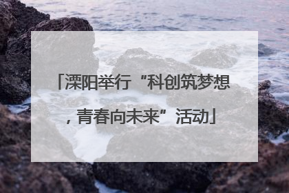 溧阳举行“科创筑梦想，青春向未来”活动