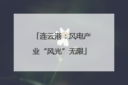 连云港：风电产业“风光”无限