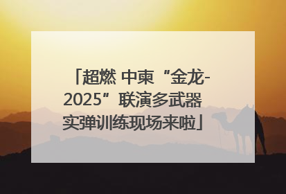 超燃 中柬“金龙-2025”联演多武器实弹训练现场来啦