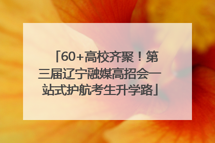 60+高校齐聚！第三届辽宁融媒高招会一站式护航考生升学路
