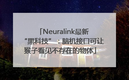 Neuralink最新“黑科技”：脑机接口可让猴子看见不存在的物体